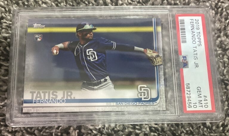 FERNANDO TATIS JR. 2019 TOPPS SERIES 2 RC #410 PSA 10 SAN DIEGO PADRES ROOKIE
 COLLECTIBLE MEMORABILIA