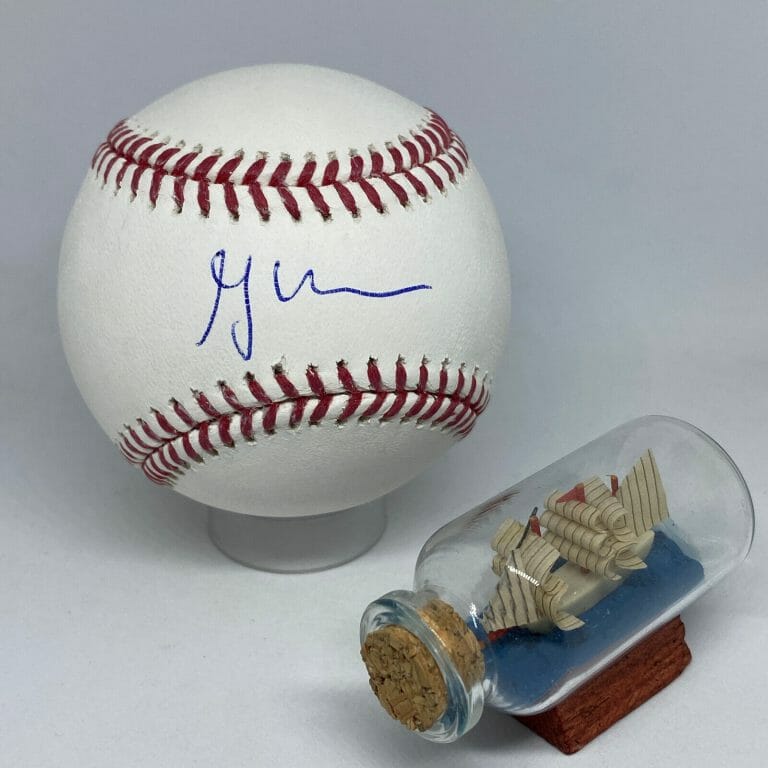 GARY VAYNERCHUK SIGNED RAWLINGS OML BASEBALL JSA COA GARY VEE AUTO RARE A2411
 COLLECTIBLE MEMORABILIA