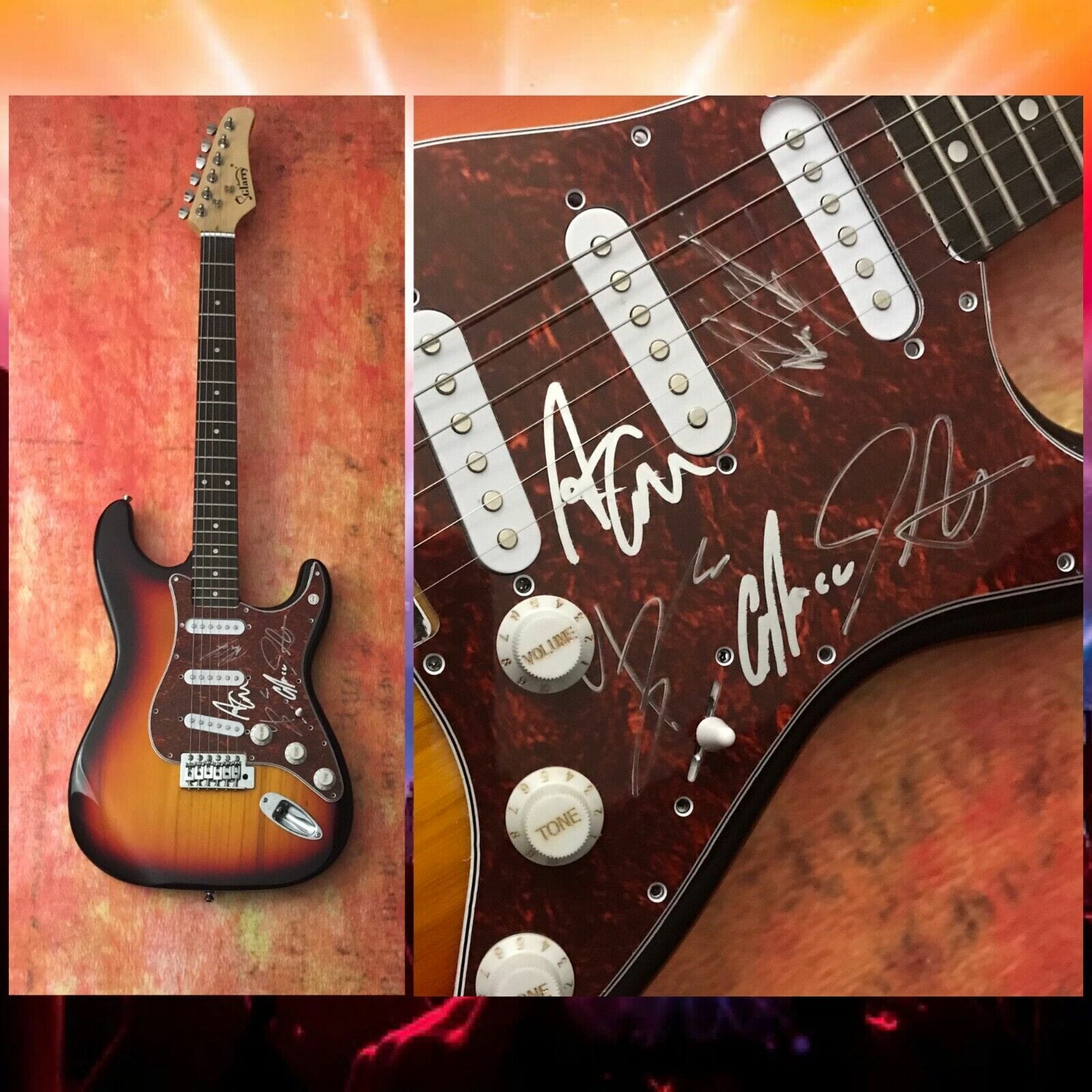 GFA Mr. Cadillac x5 Band * MAC SATURN * Signed Electric Guitar COA
Opens in a new window or tab
