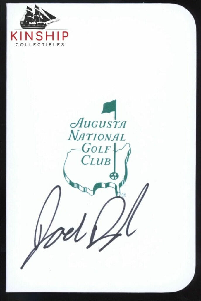 JOEL DAHMEN SIGNED MASTERS SCORECARD JSA COA AUGUSTA GOLF NETFLIX AUTO Z1271
COLLECTIBLE MEMORABILIA