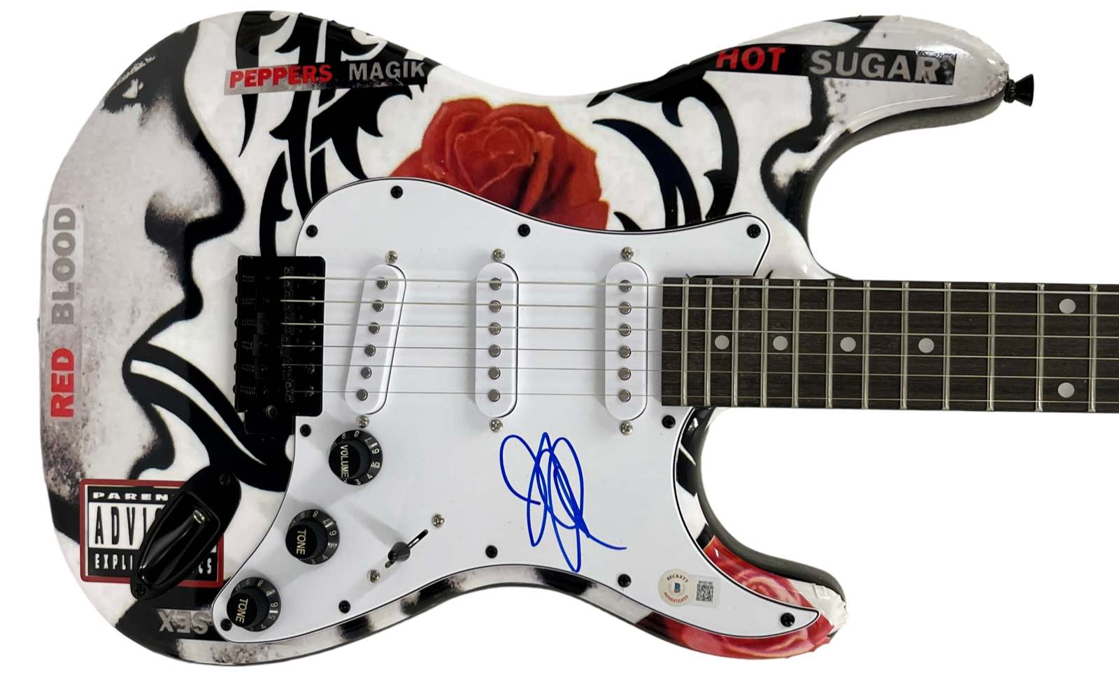 John Frusciante Signed Red Hot Chili Peppers Guitar Blood Sugar Sex Magik  BAS Opens in a new window or tab | Autographia