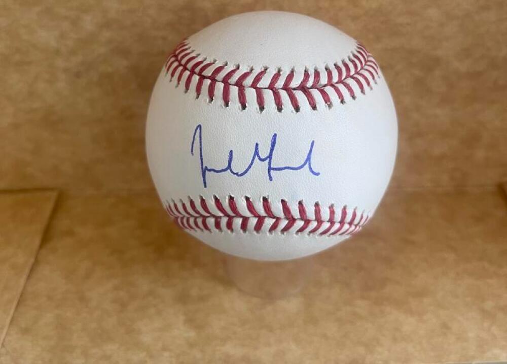 Miami Marlins Autographed Baseball Memorabilia