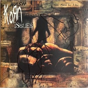 Korn SIGNED Autographed Issues CD Cover Jonathan Davis Fieldy David w PROOF COA
Opens in a new window or tab