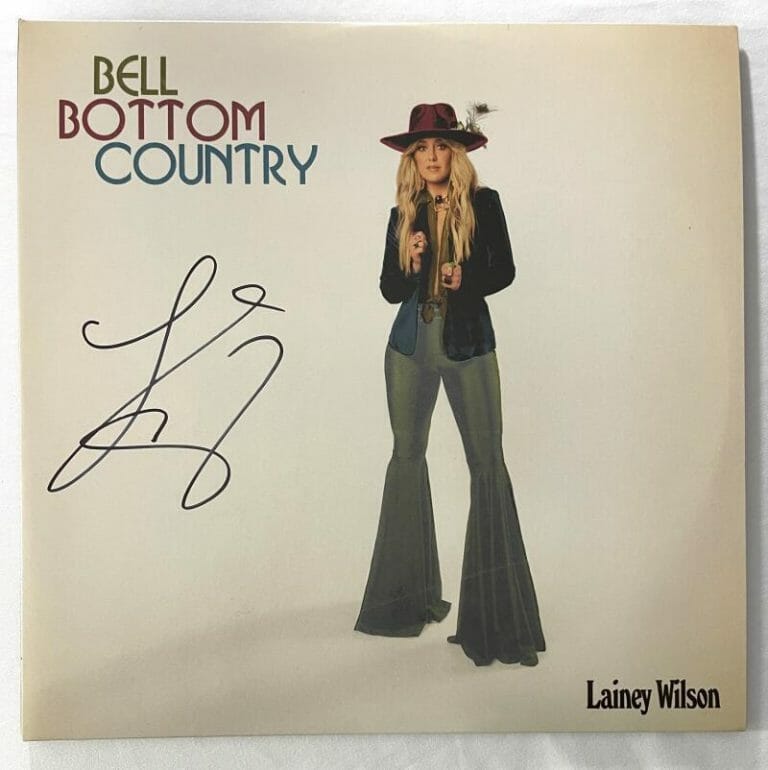 Lainey Wilson Signed Autograph Album Vinyl Record - Bell Bottom Country ...