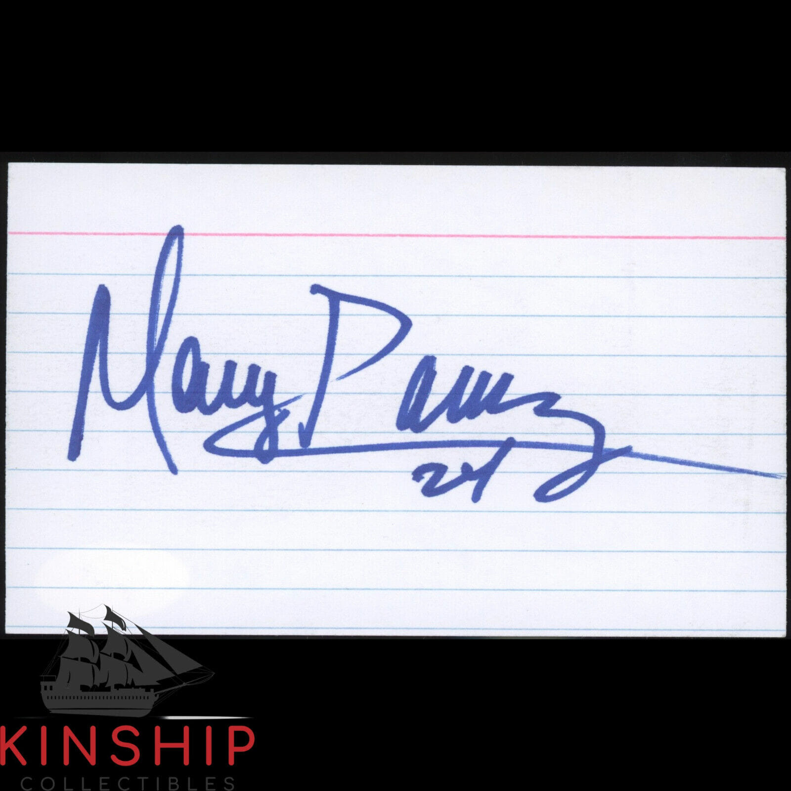 Manny Ramirez signed 3x5 Index Card JSA COA Vintage Auto Indians Red Sox Z547
Opens in a new window or tab