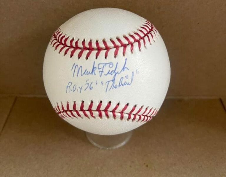 Mark Fidrych Autographed Memorabilia