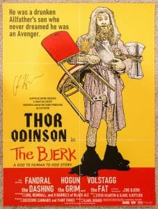 MARVEL’S THOR CHRIS HEMSWORTH SIGNED EXTREMELY RARE SCREEN PRINT POSTER #22/30
 COLLECTIBLE MEMORABILIA