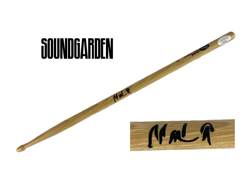 Matt Cameron Soundgarden Pearl Jam signed autographed Drumstick COA exact proof. STAR Matt Cameron Soundgarden Pearl Jam signed autographed Drumstick COA exact proof. STAR