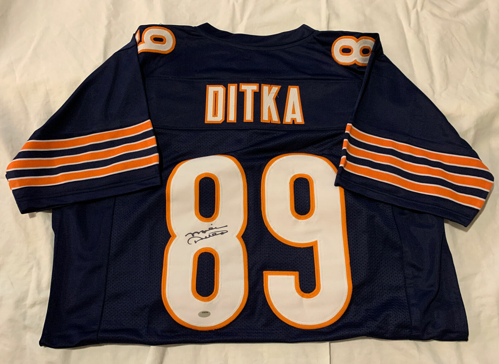 Mike Ditka Signed Chicago Bears Jersey (Schwartz COA) 5×Pro Bowl (1961 –