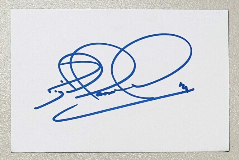 NIGEL MANSELL SIGNED AUTOGRAPHED 4×6 CARD BAS BECKETT CERT FORMULA 1 ONE CART
 COLLECTIBLE MEMORABILIA