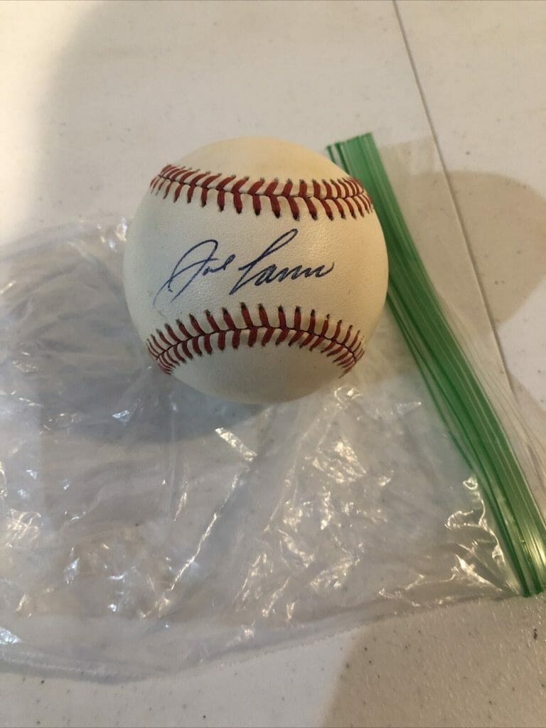 OAKLAND ATHLETICS- JOSE CANSECO SIGNED AUTOGRAPH AL BASEBALL COA BOBBY BROWN
 COLLECTIBLE MEMORABILIA