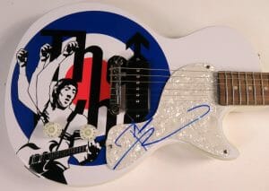 PETE TOWNSHEND THE WHO SIGNED AUTOGRAPH AUTO EPIPHONE GUITAR JSA BAS
 COLLECTIBLE MEMORABILIA