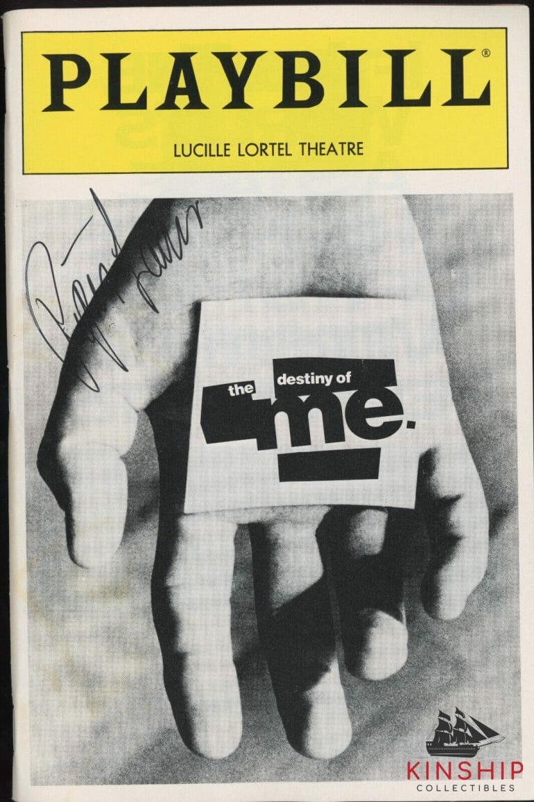 PIPER LAURIE SIGNED PLAYBILL JSA COA ACTRESS AUTO Z1285
 COLLECTIBLE MEMORABILIA
