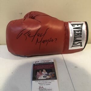RAFAEL MARQUEZ SIGNED AUTOGRAPH EVERLAST BOXING GLOVE JSA COA HOF 2023 CHAMP
