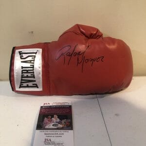 RAFAEL MARQUEZ SIGNED AUTOGRAPH EVERLAST BOXING GLOVE JSA COA HOF 2023 CHAMP
