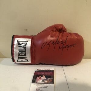 RAFAEL MARQUEZ SIGNED AUTOGRAPH EVERLAST BOXING GLOVE JSA COA HOF 2023 CHAMP
