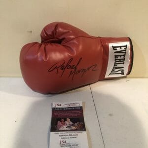 RAFAEL MARQUEZ SIGNED AUTOGRAPH EVERLAST BOXING GLOVE JSA COA HOF 2023 CHAMP
