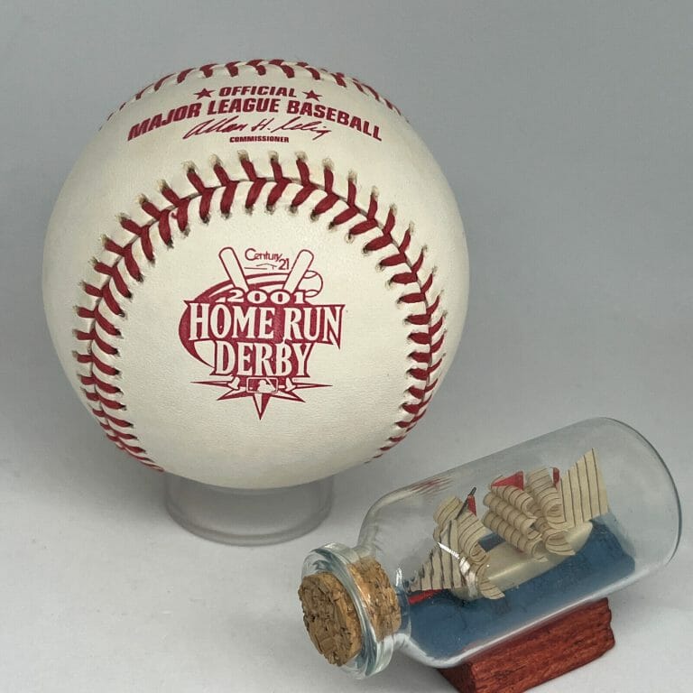 RAWLINGS 2001 HOME RUN DERBY UNSIGNED LOGO BASEBALL RARE ALL STAR U302
 COLLECTIBLE MEMORABILIA