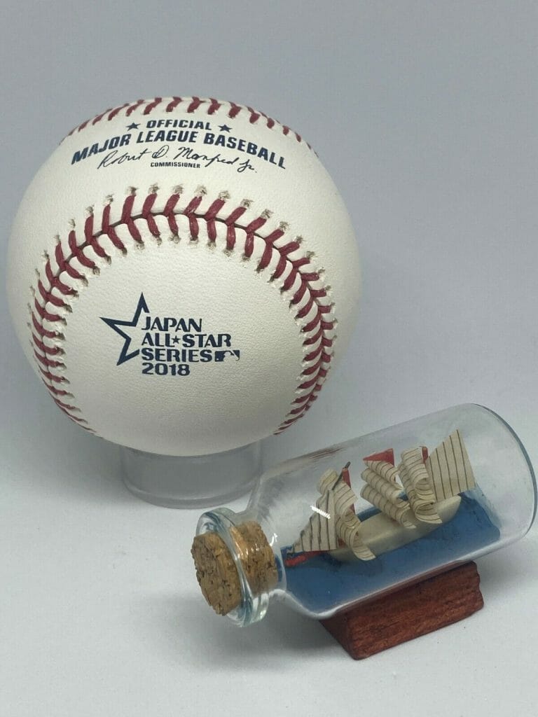 RAWLINGS OFFICIAL 2018 JAPAN ALL STAR SERIES LOGO BASEBALL UNSIGNED RARE U221
 COLLECTIBLE MEMORABILIA