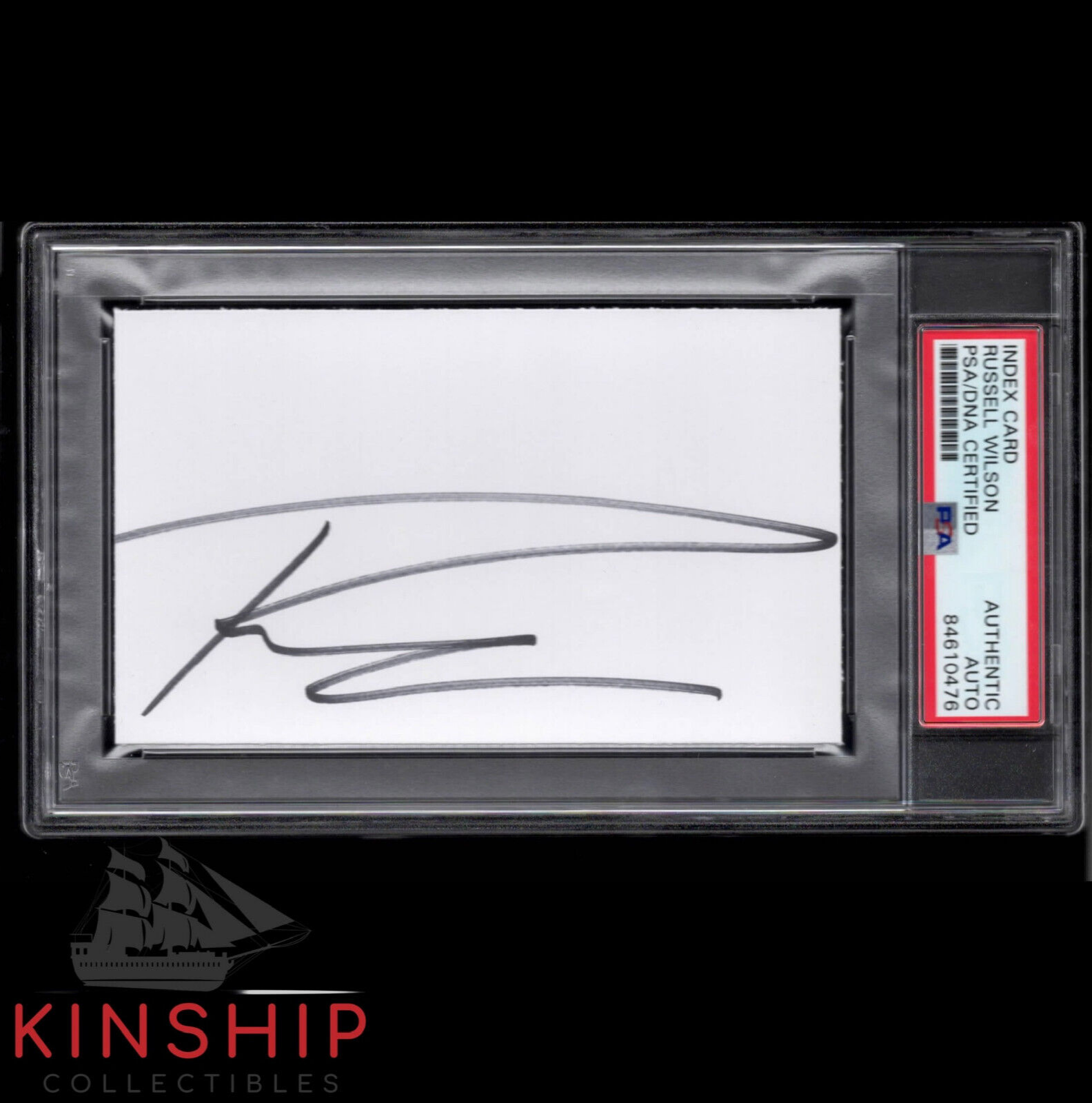 Russell Wilson signed 3x5 cut PSA DNA Slabbed Auto Bold Broncos HOF C922
Opens in a new window or tab