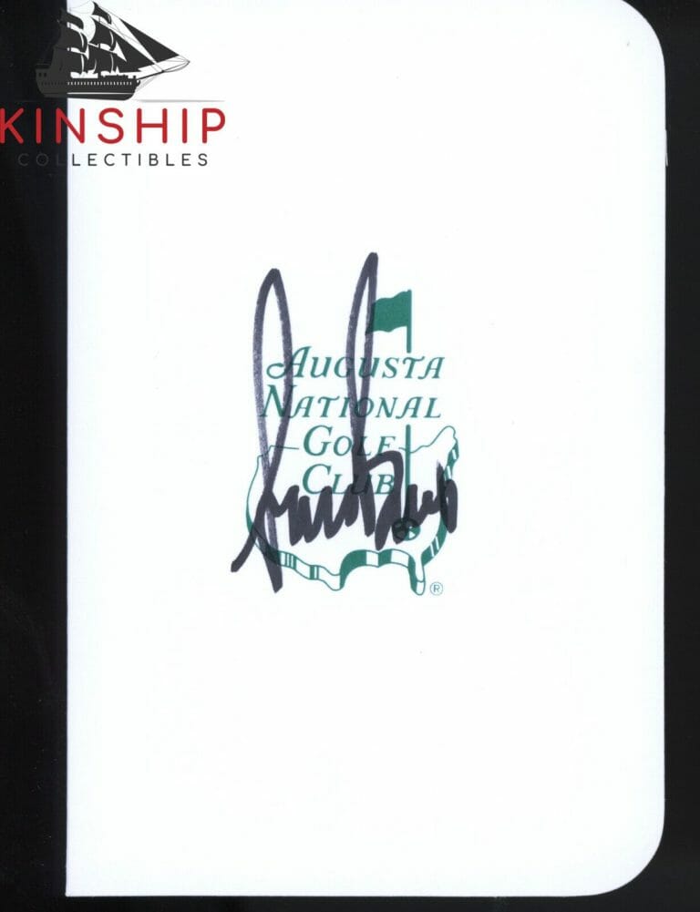 SAM BURNS SIGNED MASTERS SCORECARD JSA COA PGA AUGUSTA GOLF AUTO Z1276
 COLLECTIBLE MEMORABILIA
