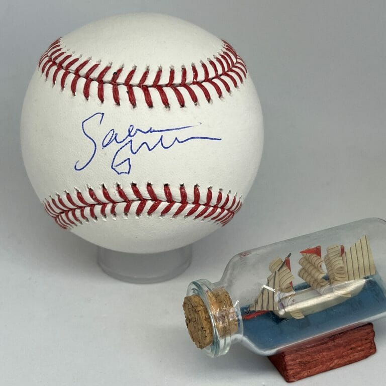 SEAN GUNN SIGNED RAWLINGS OML BASEBALL JSA MARVEL GUARDIANS OF THE GALAXY A2887
 COLLECTIBLE MEMORABILIA