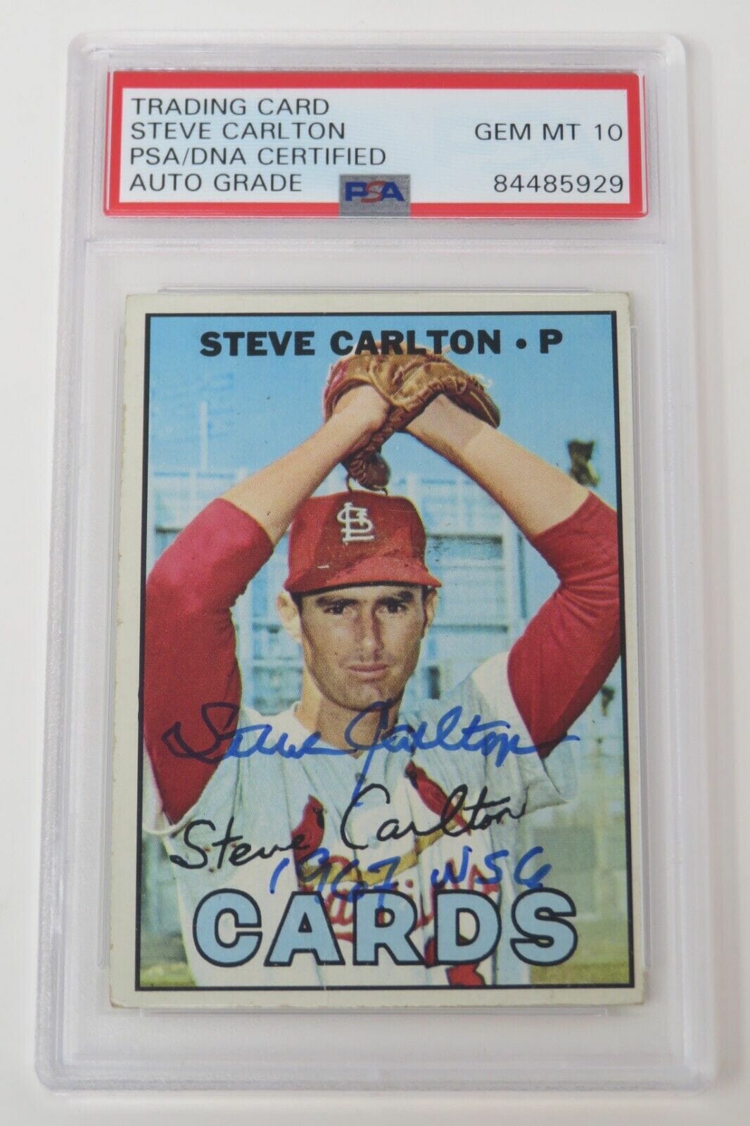 Steve Carlton Memorabilia, Autographed Steve Carlton Collectibles