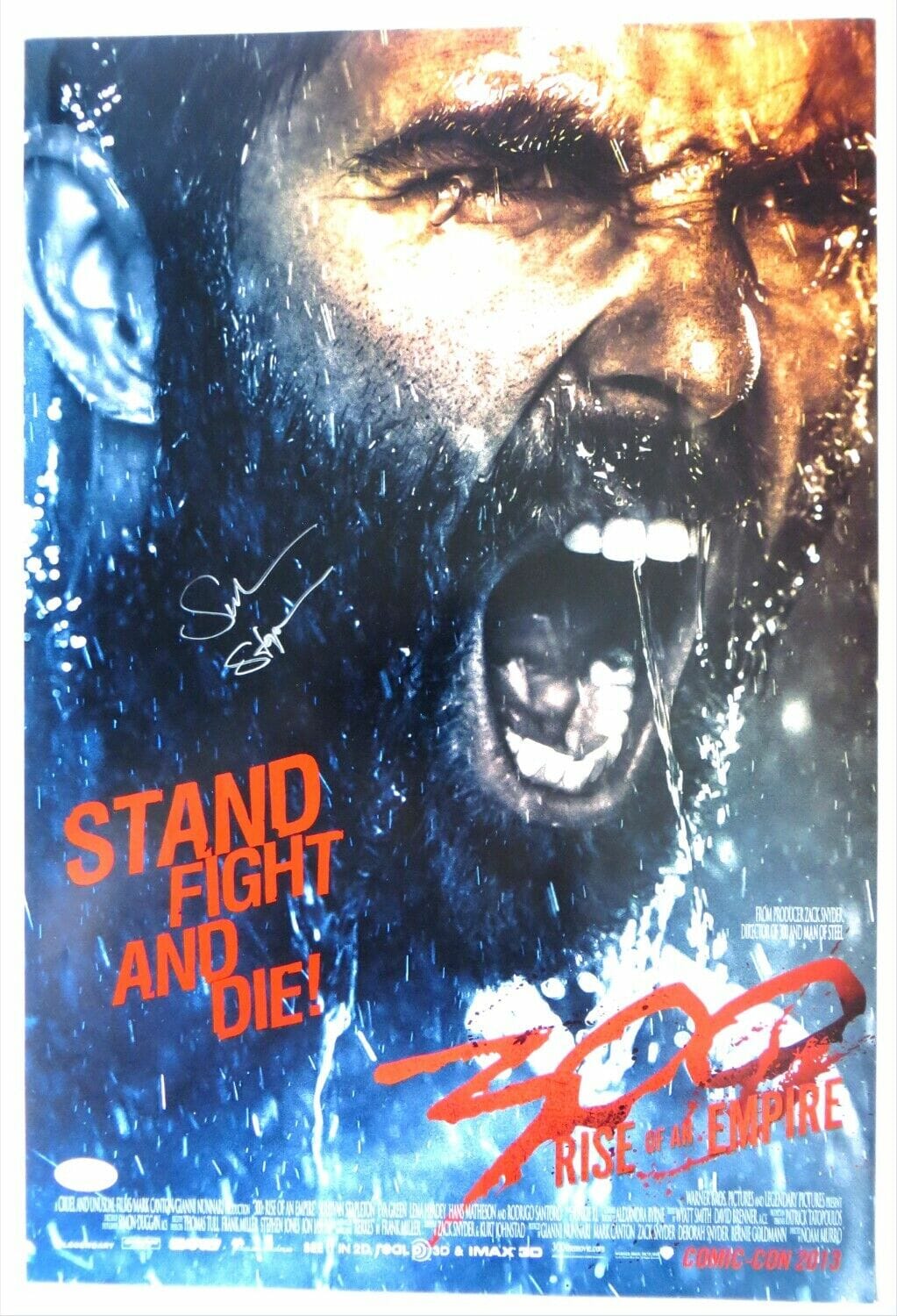 Sullivan Stapleton Autographed 13X20 Poster 300 Rise of an Empire JSA AD55878
Opens in a new window or tab