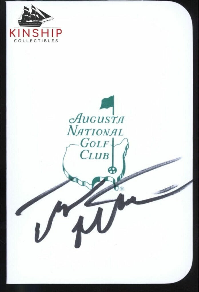 Taylor Montgomery signed Masters Scorecard JSA COA Golf Augusta PGA Auto Z1267
Opens in a new window or tab