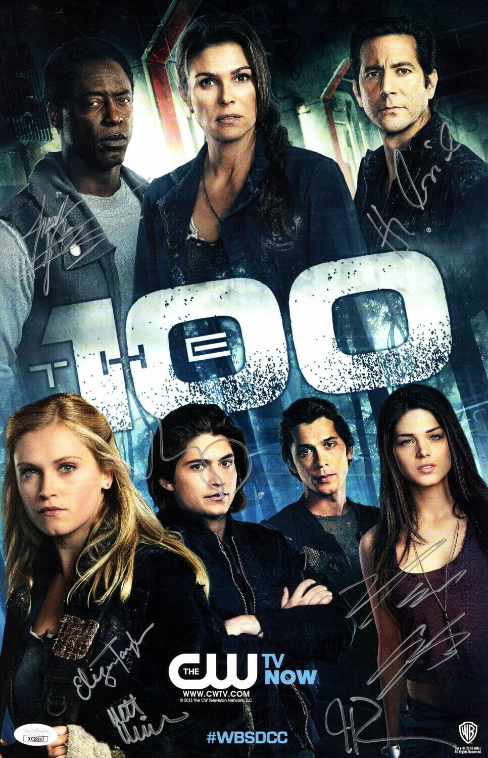 The 100 Multi Signed Autograph 11X17 Poster 7 Autos Taylor Cusick Washington JSA
Opens in a new window or tab