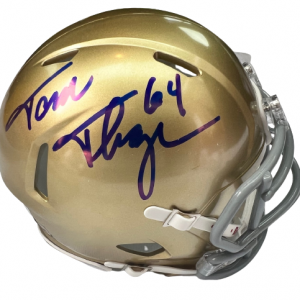 TOM THAYER signed (NOTRE DAME FIGHTING IRISH) mini helmet BECKETT BAS AC93164
Opens in a new window or tab