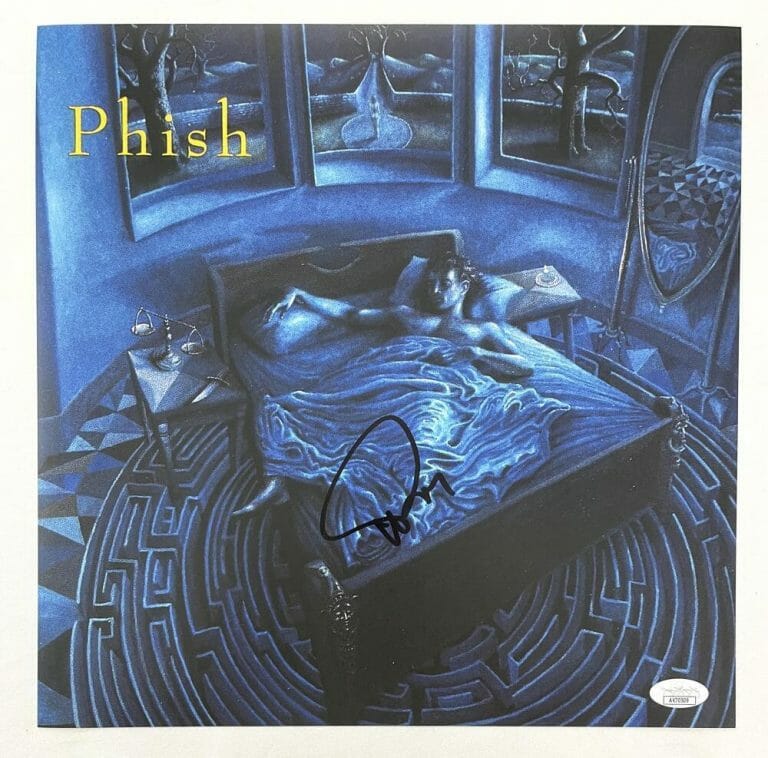 TREY ANASTASIO PHISH SIGNED AUTOGRAPH 12×12 RIFT ALBUM FLAT W/ JSA COA
 COLLECTIBLE MEMORABILIA