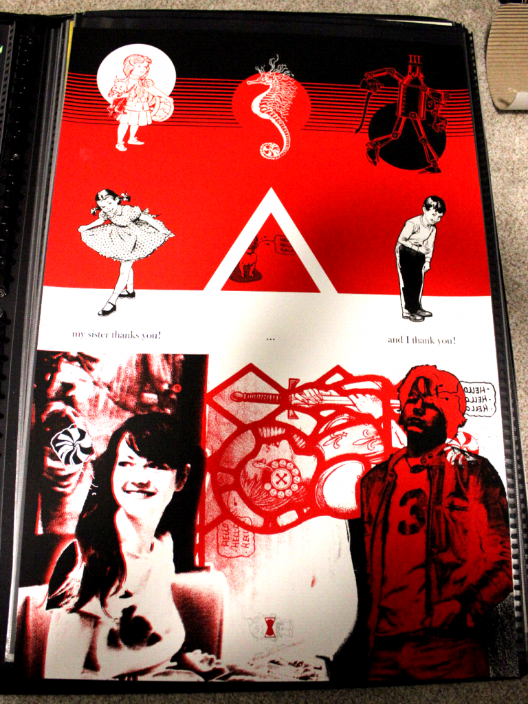 WHITE STRIPES VAULT 46 UNCUT POSTER ROB JONES 24×36 TMR W/ DRAWING #/96 RARE
 COLLECTIBLE MEMORABILIA