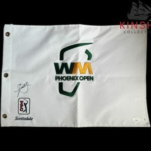 Xander Schauffele signed Waste Management Golf Pin Flag JSA COA Masters Auto G50
Opens in a new window or tab