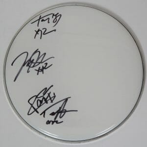 XYZ (Group Band) Signed Autograph Auto 12" Drumhead Drum Head by 4 JSA
Opens in a new window or tab
