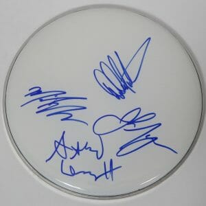 Y&T (Group Band) Signed Autograph Auto 12" Drumhead Drum Head by 4 JSA
Opens in a new window or tab