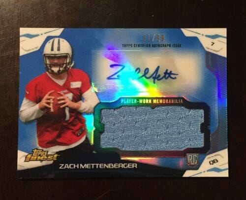 Zach mettenberger jersey sales