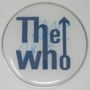 Zak Starkey THE WHO Signed Autograph Auto 12" Drumhead Drum Head JSA
Opens in a new window or tab