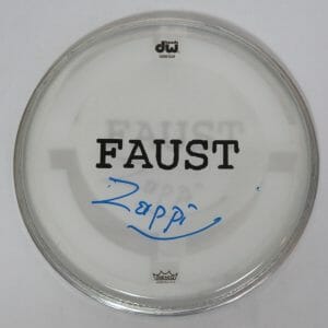 Zappi Diermaier FAUST Signed Autograph Auto 8" Drumhead Drum Head JSA
Opens in a new window or tab