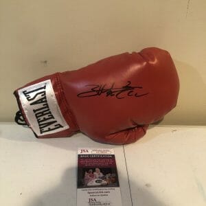 ZHILEI ZHANG SIGNED AUTOGRAPH BOXING GLOVE JSA COA WBO CHAMP CHINESE EVERLAST
Opens in a new window or tab
