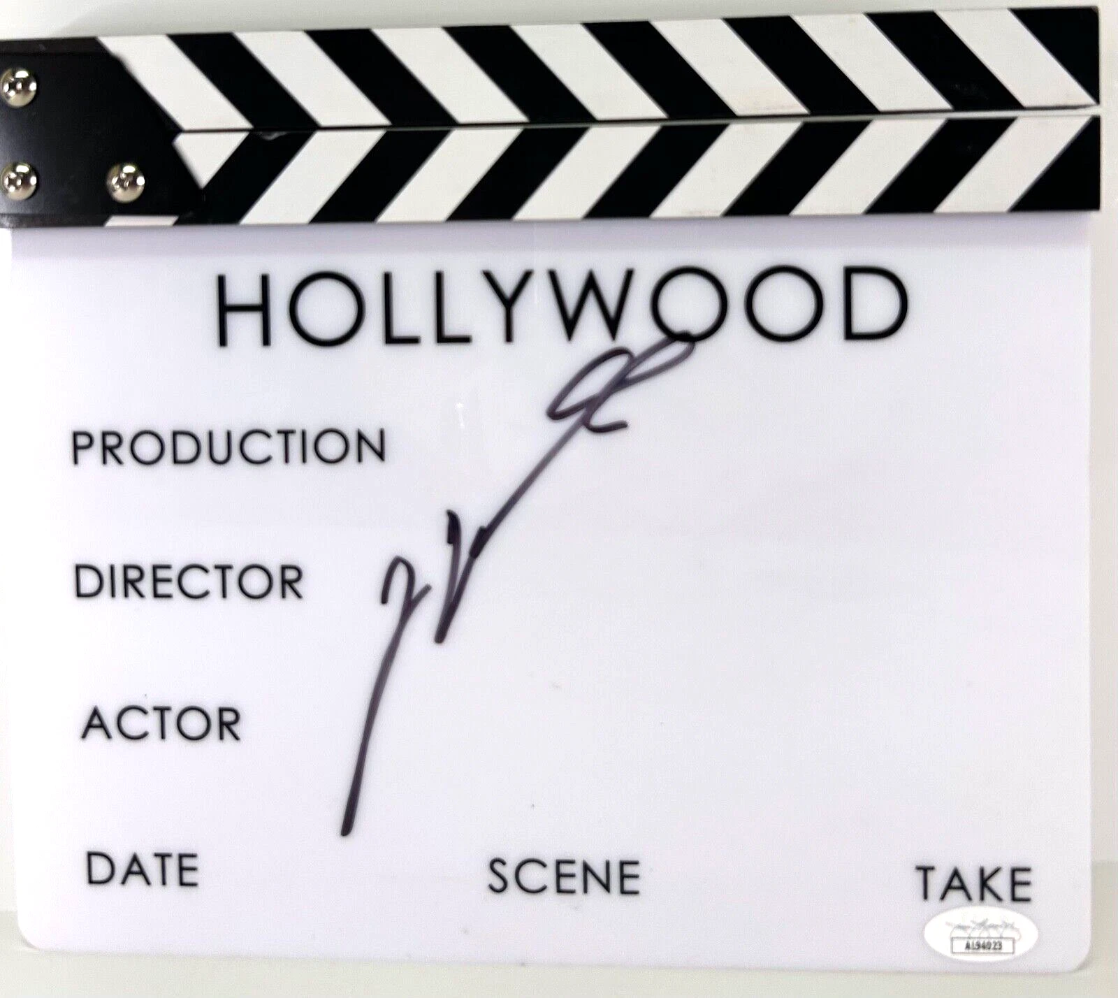 JOHN TRAVOLTA Signed Autograph Clap Board JSA COA Saturday Night Fever
