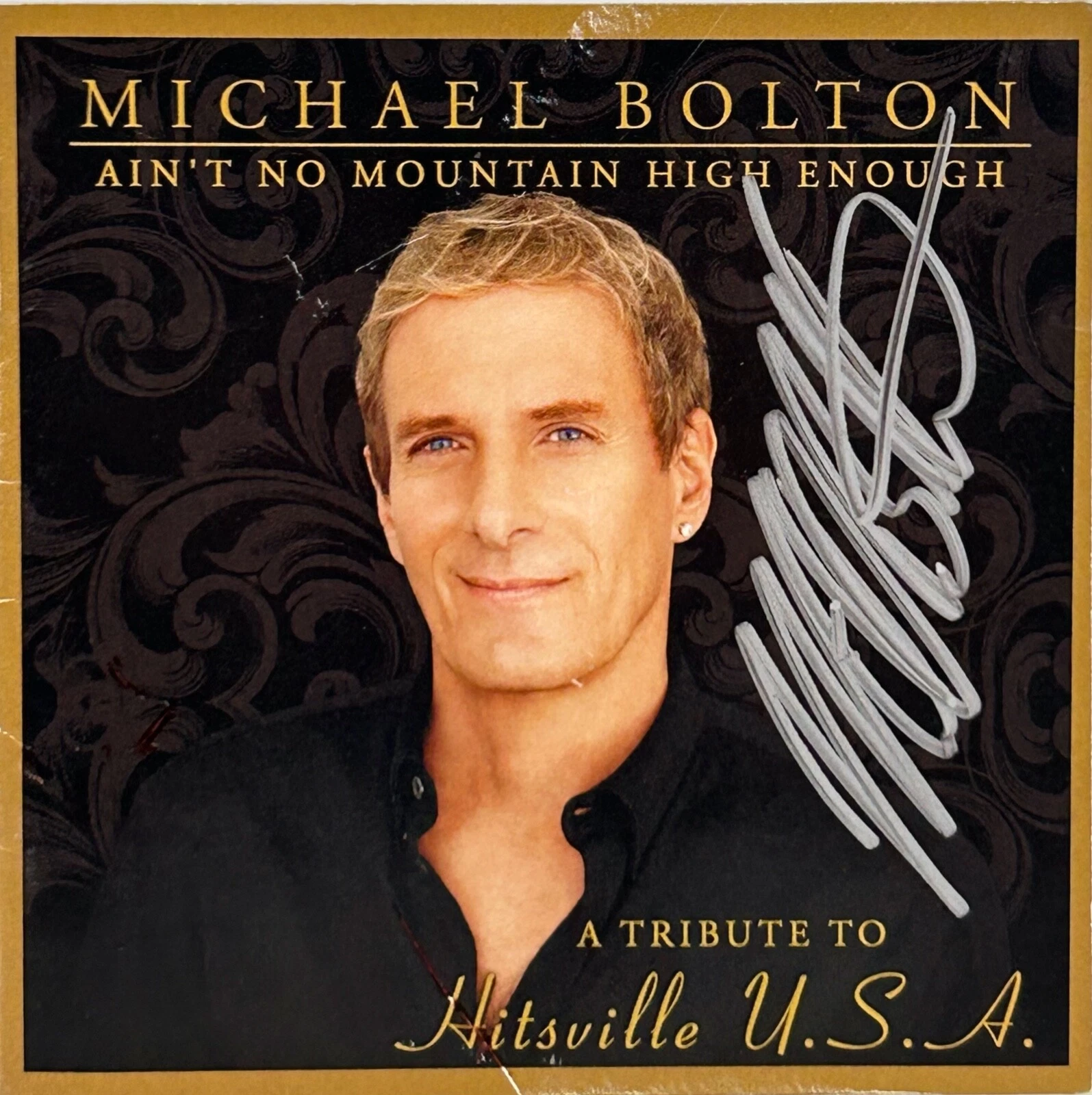 MICHAEL BOLTON Signed Autograph CD Covert 