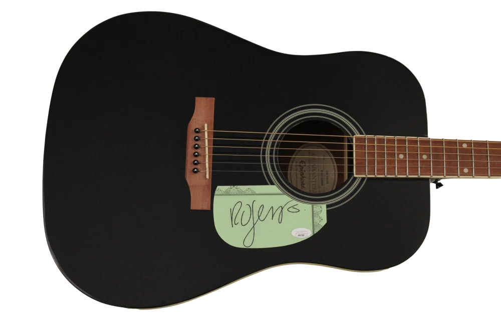 ROBERT SMITH SIGNED AUTOGRAPH GIBSON EPIPHONE ACOUSTIC GUITAR THE CURE JSA COA
