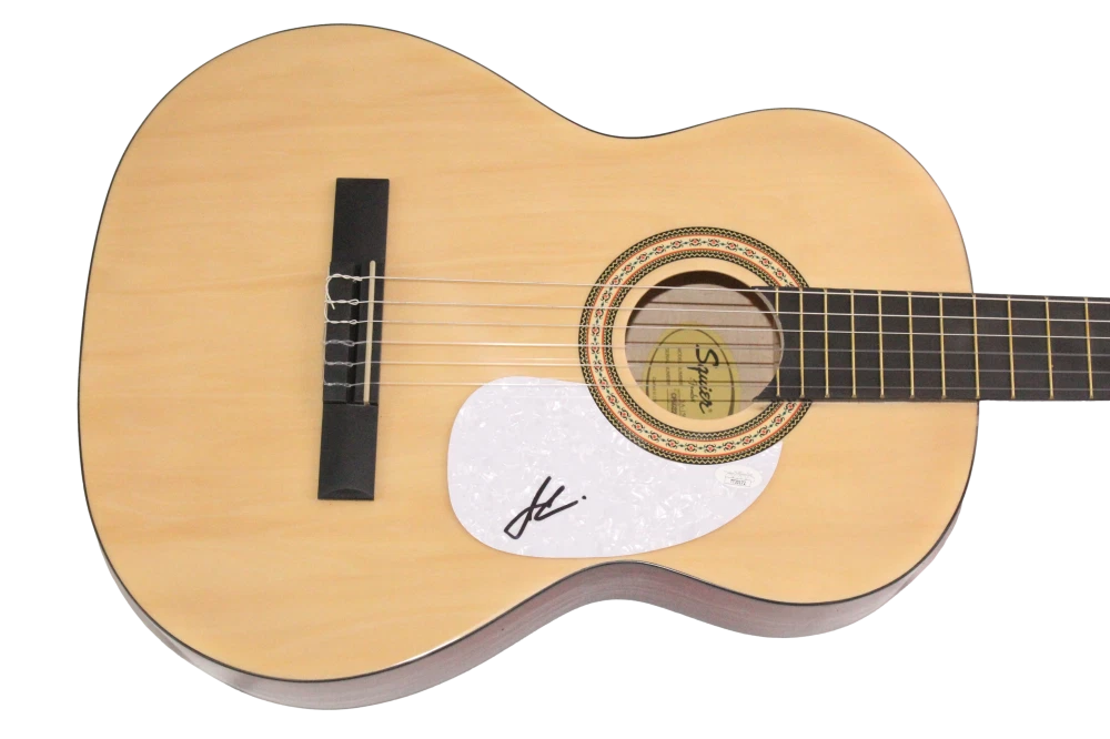 Jon Pardi Signed Autograph Fender Acoustic Guitar - Write You a Song w/ JSA COA
