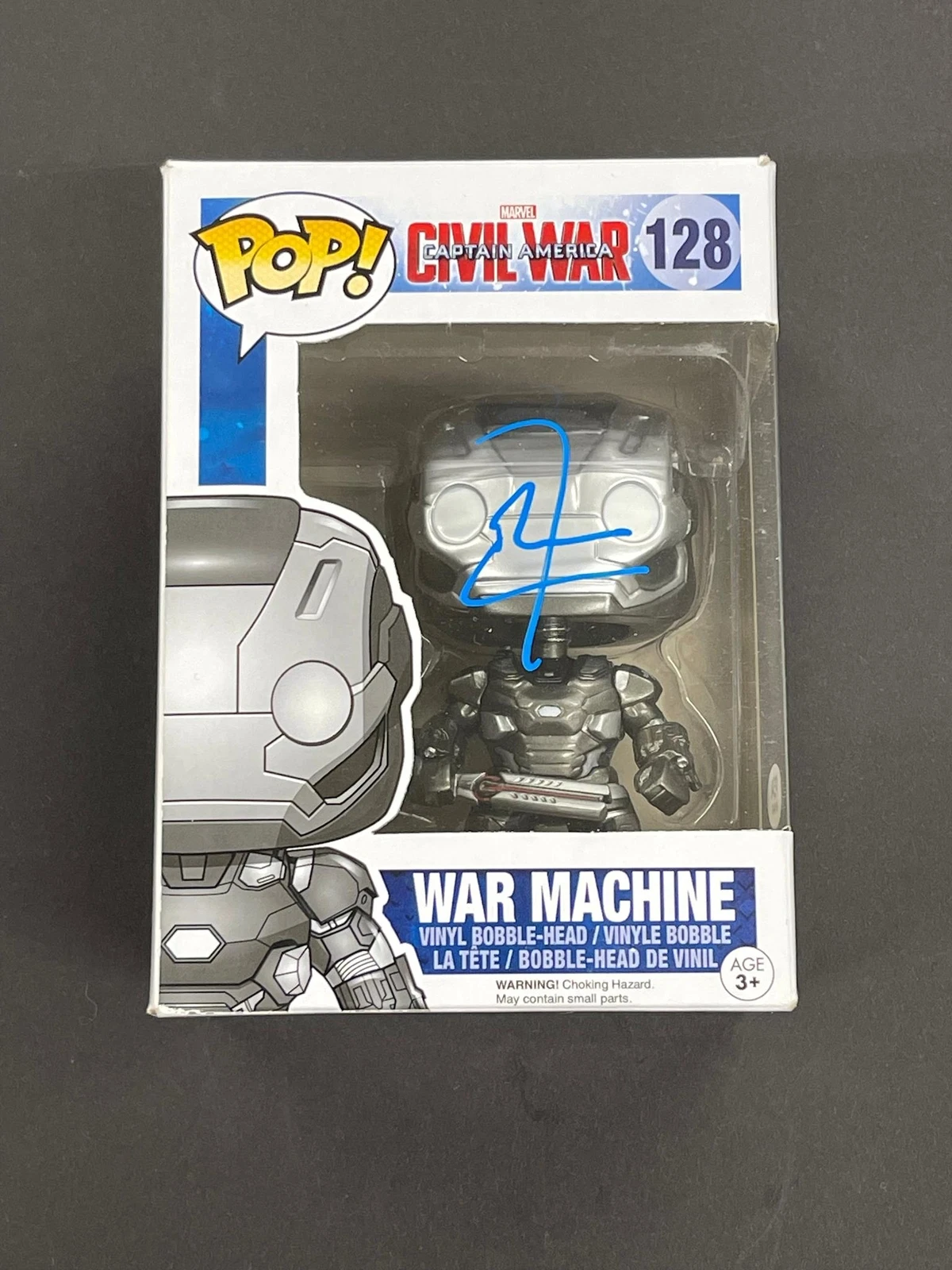 Don Cheadle Signed War Machine Funko Pop PSA/DNA Encapsulated Autographed
