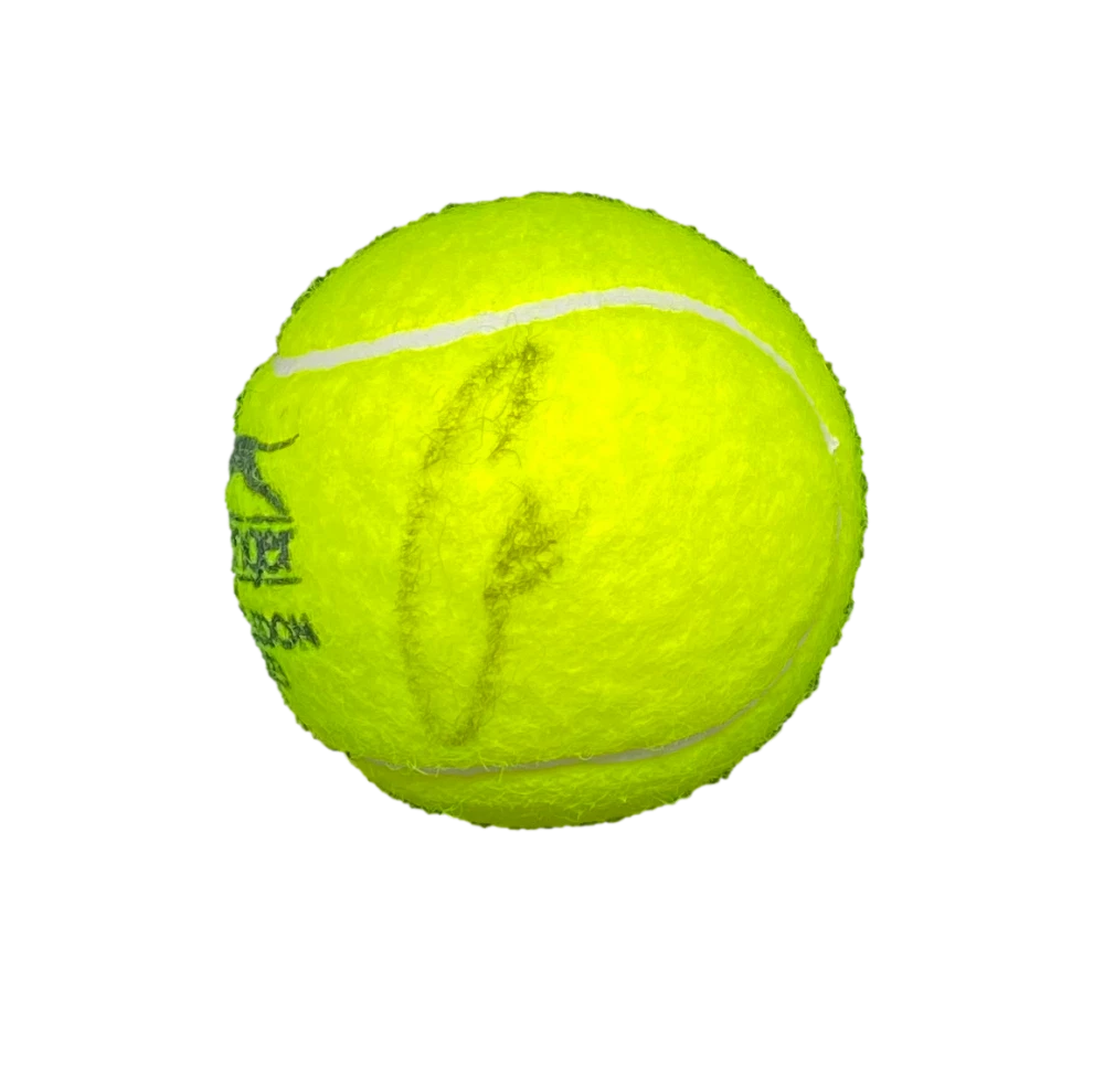 Carlos Alcaraz Signed Autograph 2023 Wimbledon Tennis Ball Champion! JSA COA
