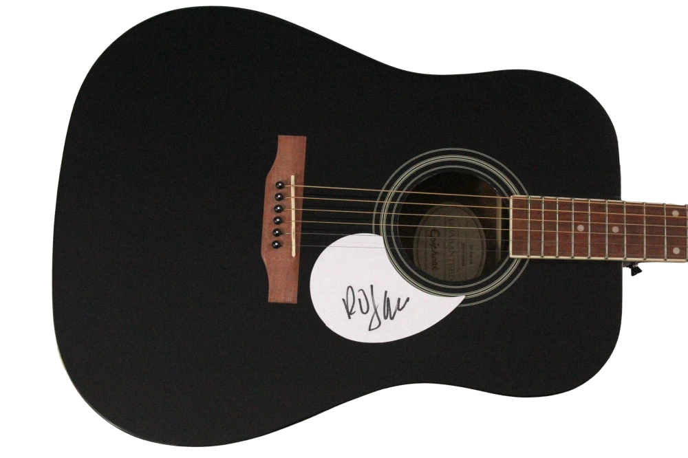 Robert Smith The Cure Signed Autograph Gibson Epiphone Guitar w/ JSA COA
