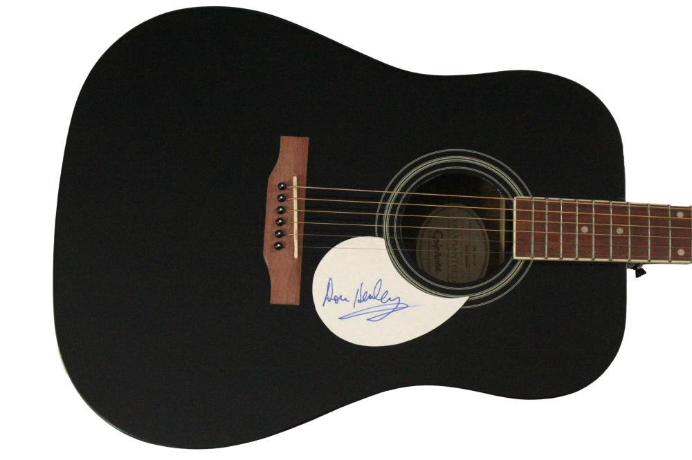 Don Henley Eagles Signed Autograph Full Size Gibson Epiphone Guitar w/ JSA COA
