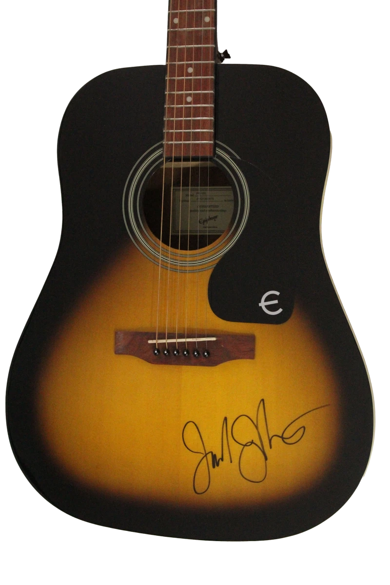 Jack Johnson Signed Autograph Full Size Gibson Epiphone Guitar w/ JSA COA
