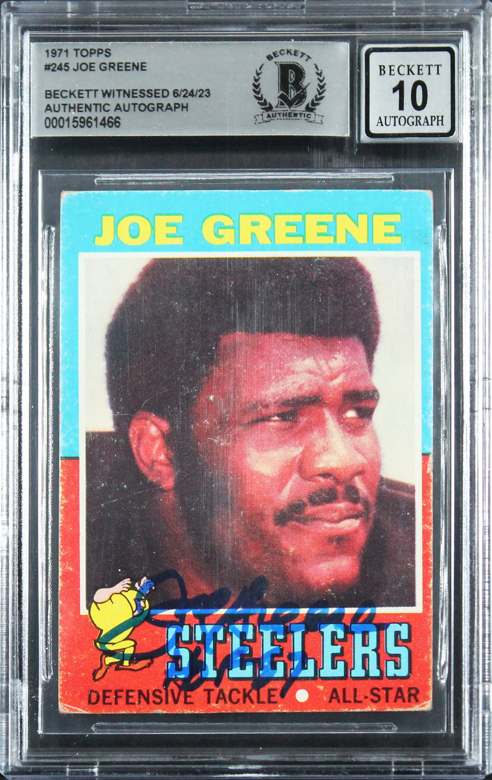 Steelers Joe Greene 